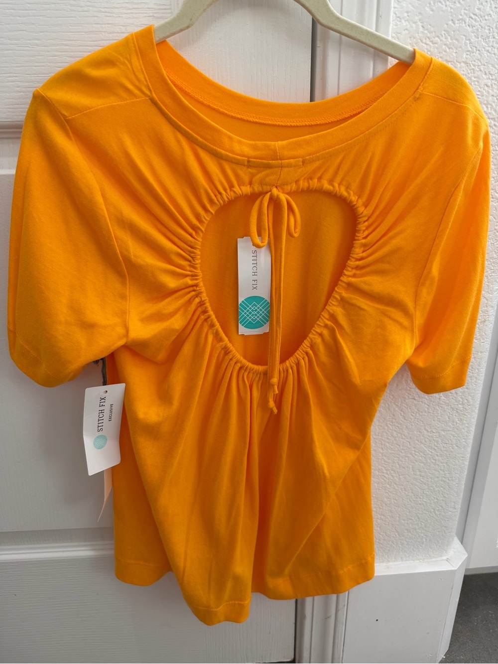 Nine Britton Back Detail Knit Top